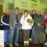 L'assessore Celli e l'arciera Montagnoni