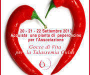 locandina AssoTutela 20-21-22 settembre Peperoncini per l'associazione gocce di vita RGB