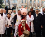 AssoTutela - Policlinico Umberto I - Babbo Natale, Peppa Pig e sorrisi per i più piccini
