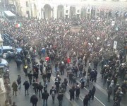 Forconi in piazza - scontri e blocchi in tutt'Italia - Immagine Torino