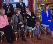 Matteo Renzi Presents His New Government At The Quirinale Presidential Palace