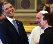 Barack Obama meets Pope Francis