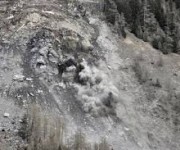 Crollo a Courmayeur