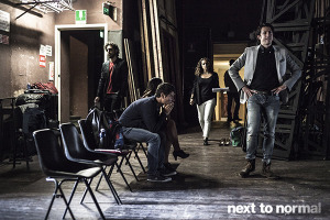 Un'immagine scattata durante le audizioni per Next to Normal, tenutesi a Novara il 14 settembre scorso; in cinquecento a contendersi i 6 ruoli protagonisti di questo rock musical non convenzionale, che narra la vita nei sobborghi di una famiglia tra bipolarismo, droghe, abusi e follia.