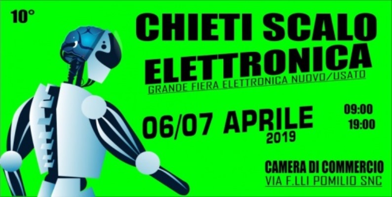 Fiera dell'Elettronica Chieti Scalo 2019 locandina