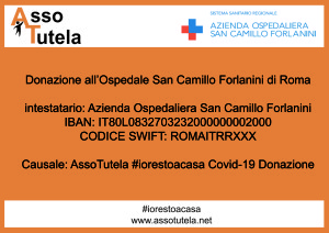 DONAZIONI SAN CAMILLO ROMA COVID19 copia
