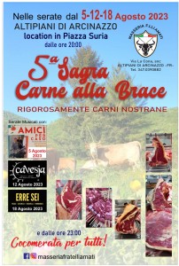 Sagra della carne alla brace