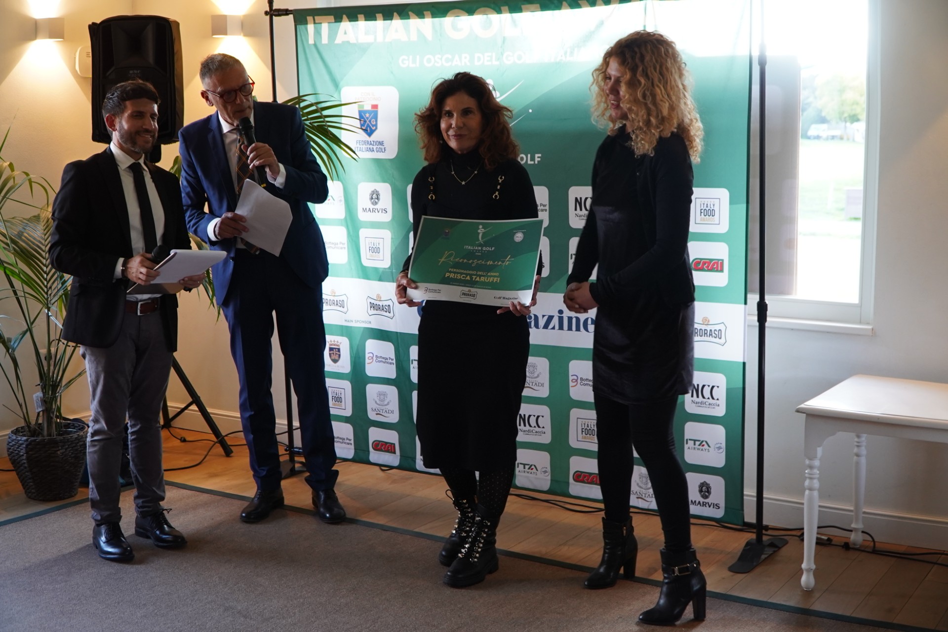 ALT TAG ITALIAN GOLF AWARDS