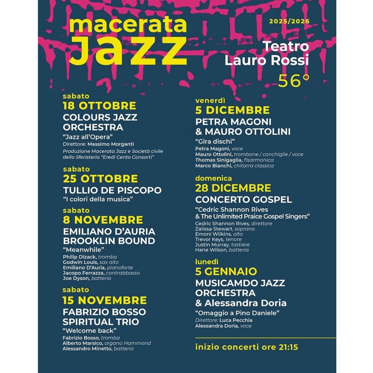 Macerata Jazz Winter Festival 2025 - 2026