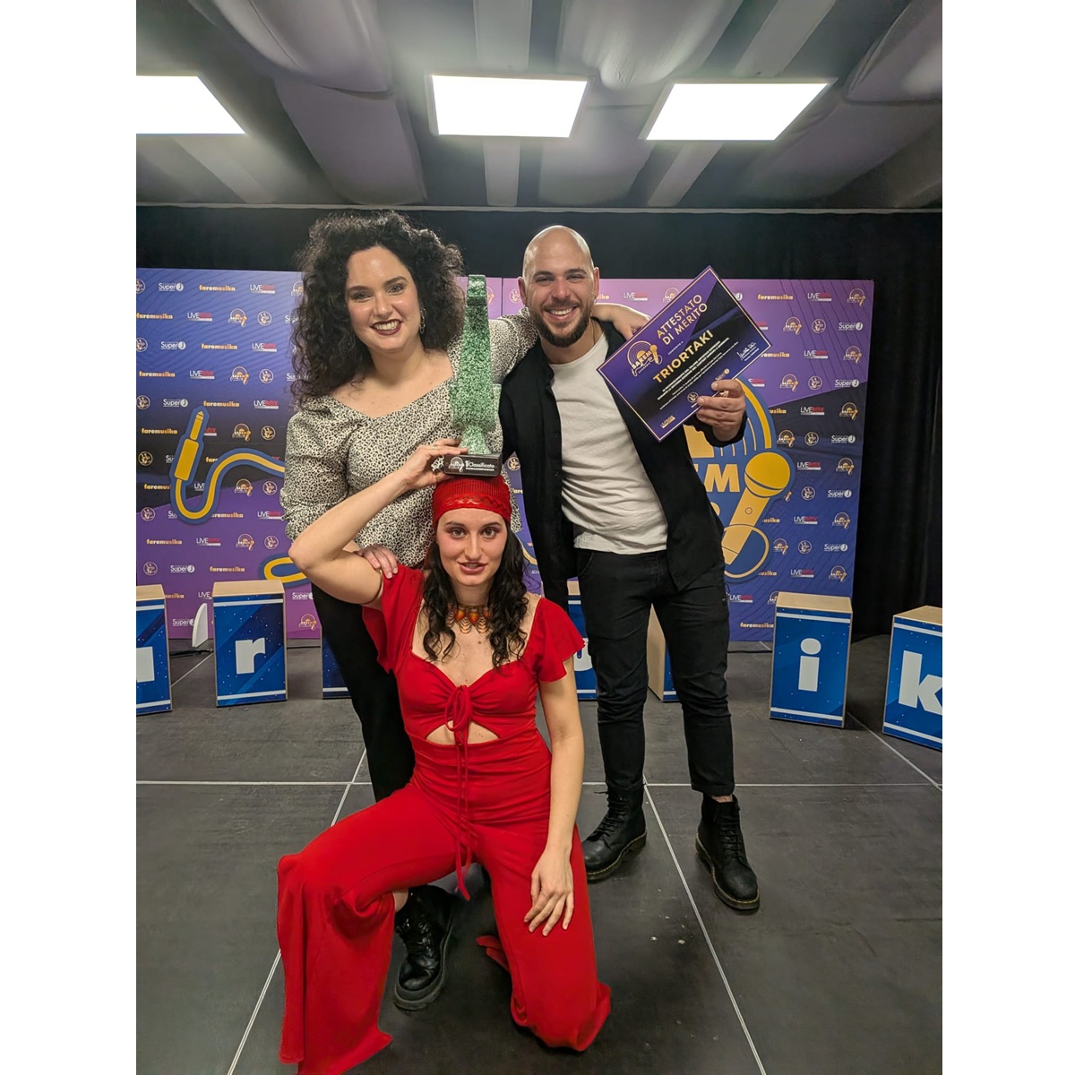 Il Triortaki vola a Sanremo