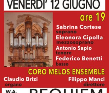 Basilica di San Domenico, a Rieti il Requiem di Mozart apre la stagione de “I Concerti dell’Accademia degli Sfaccendati” 2026