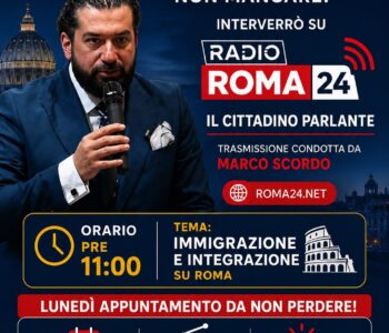 Immigrazione e Integrazione: il Commissario Maritato su Radio Roma 24