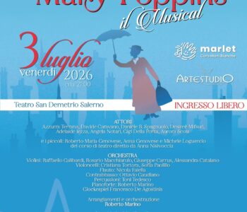 “Mary Poppins – Il Musical” interamente dal vivo arriva a Salerno