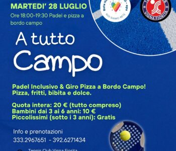 Sport, inclusione e solidarietà: a Ciampino la festa del Padel Inclusivo firmata Rete Italiana Disabili – aps