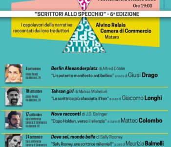 Da Doblin a Sally Rooney: Scrittori allo specchio costruisce a Matera un viaggio tra epoche e linguaggi